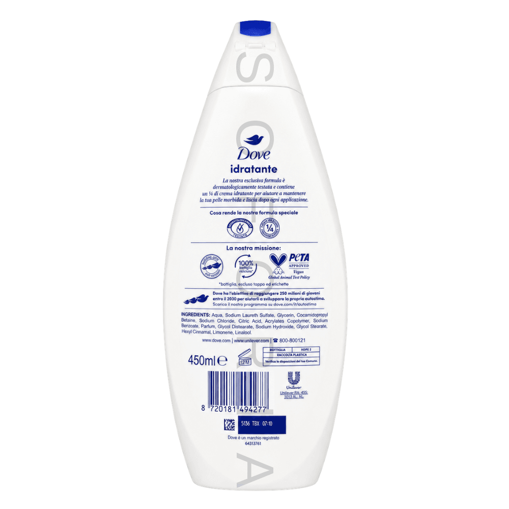 Dove Bagno Doccia Idratante gel de dus