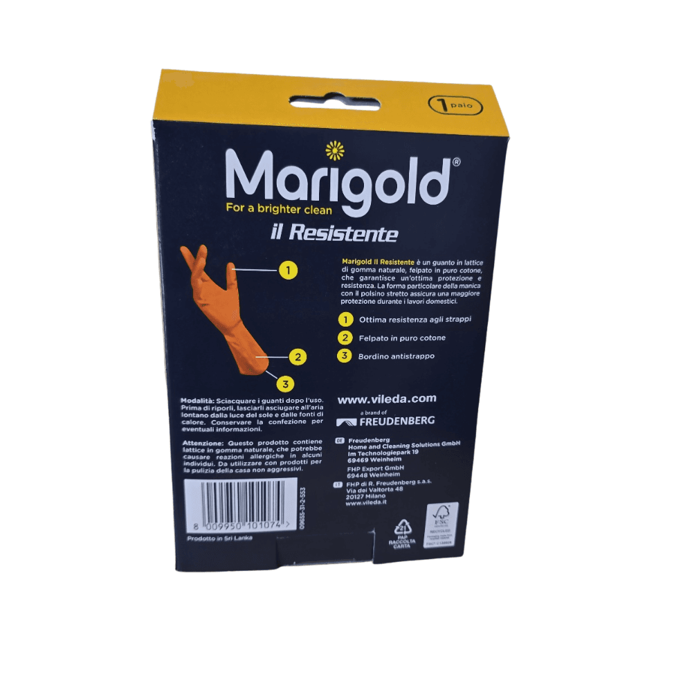 marigold manusi menaj din latex 1 pereche