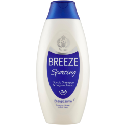 Breeze Sporting gel de duș șampon și spumă de baie 3 în 1 energizant, 400 ml
