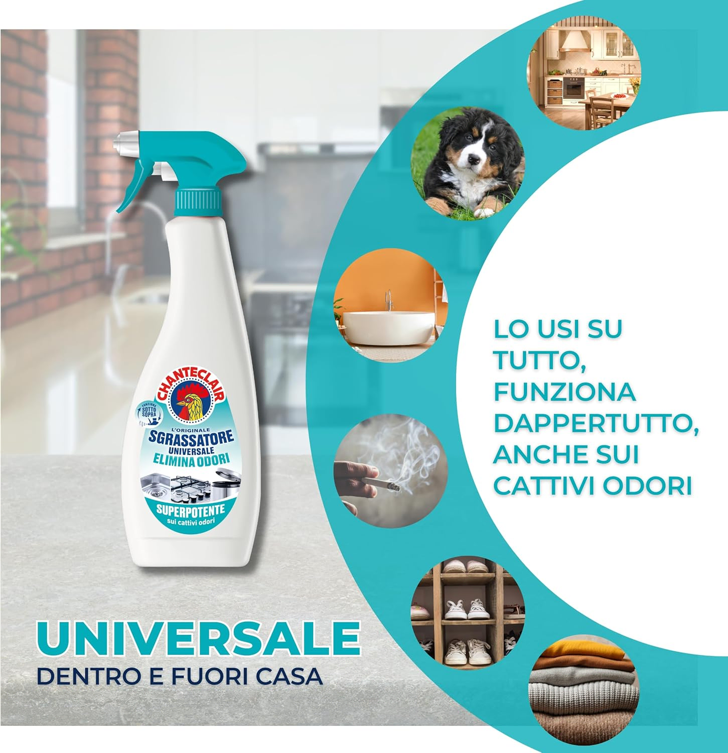 Chanteclair degresant Elimina Odori 600 ml soforia