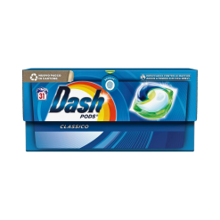 Dash capsule detergent rufe Clasic 31 spalari