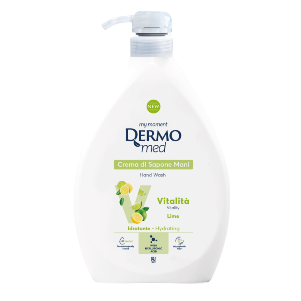 Dermomed săpun lichid cremă Vitalita Lime, 1000 ml
