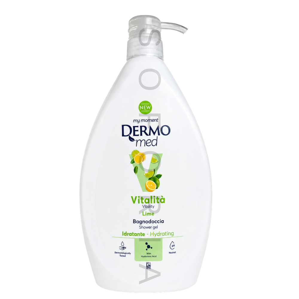 Dermomed Vitalita Lime gel de dus hidratant
