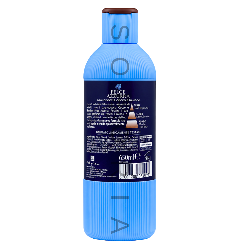 Felce Azzurra Cocco Bamboo gel de dus