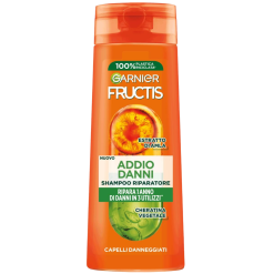 Garnier Fructis șampon reparator Addio Danni cu extract de amla și cheratină vegetală, 250 ml