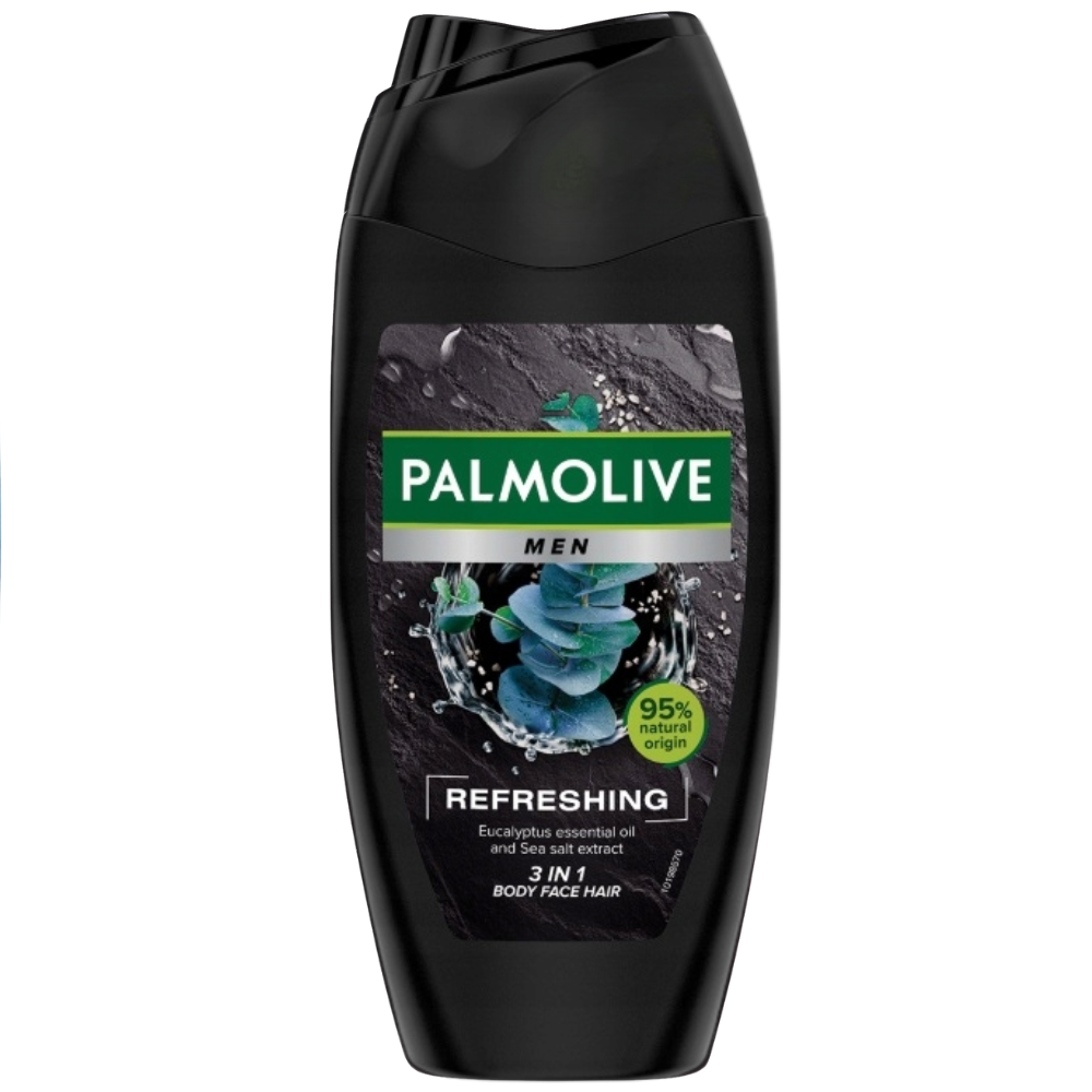 Palmolive Men Refreshing gel de duș 3 în 1 corp, față și par, 220 ml