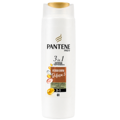 Pantene  Acqua Dura Difesa 5, 3 în 1 șampon + balsam + tratament, 225 ml