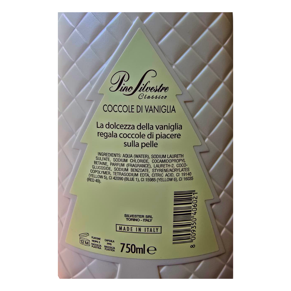 Pino Silvestre Classico gel de dus Coccole di Vaniglia 750 ml