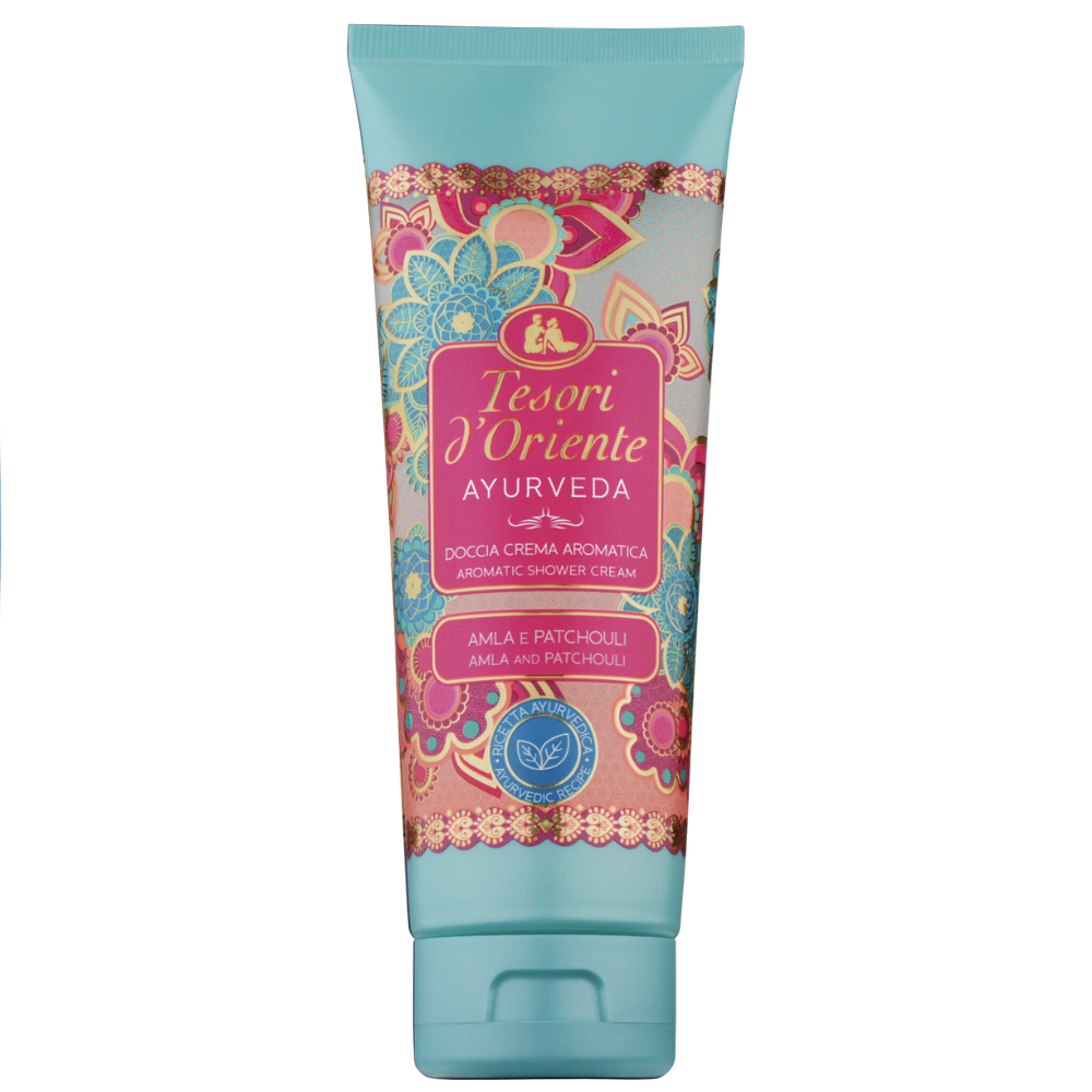 Tesori d' Oriente Ayurveda gel de duș cremă cu amla și patchouli, 250 ml