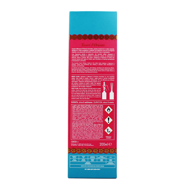 tesori d'oriente difuzor de parfum aromatic ayurveda 200 ml