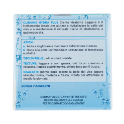 Clinians cremă hidratantă lejeră Hydra Plus pentru ten normal și mixt, 50 ml - imagine 3