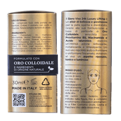 Alternative view of Lady Venezia ser facial anti-age Gold 24K Luxury Lifting cu aur coloidal, 30 ml