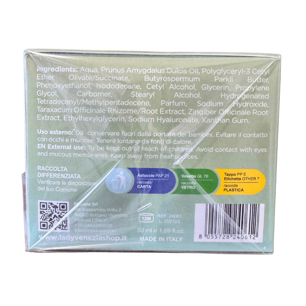 Lady Venezia cremă facială anti-rid Botulino Naturale cu extracte de ghimbir și păpădie, 50 ml - imagine 2