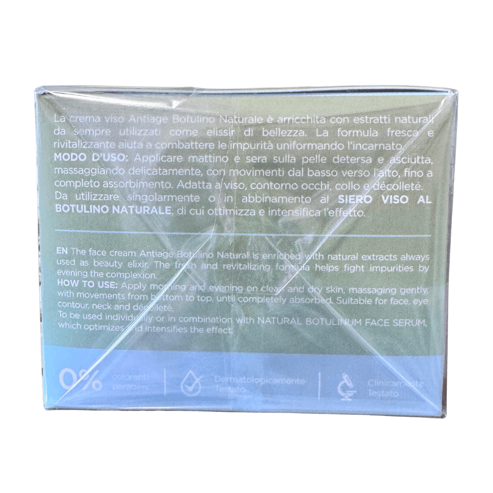 Lady Venezia cremă facială anti-rid Botulino Naturale cu extracte de ghimbir și păpădie, 50 ml - imagine 3