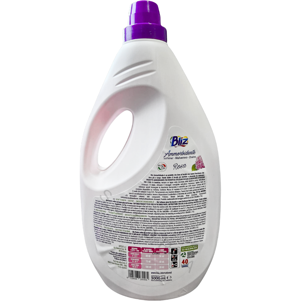 Bliz balsam rufe Rosa 3000 ml 40 spalari