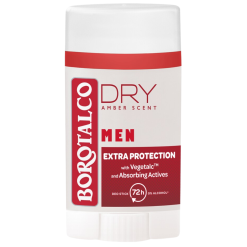 Borotalco deodorant stick pentru bărbați Amber Scent, protecție extra 72h, 40 ml