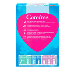 Carefree absorbante zilnice Cotton Feel Normal fara parfum 40+4 buc