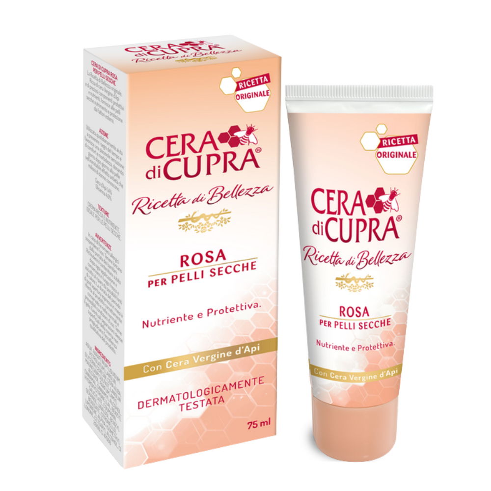Cera di Cupra Rosa cremă de față pentru piele uscată, 75 ml