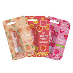 Coccole Golose balsam buze fructat Peachy Kiss Berrylicious Pomelover 3.2 g