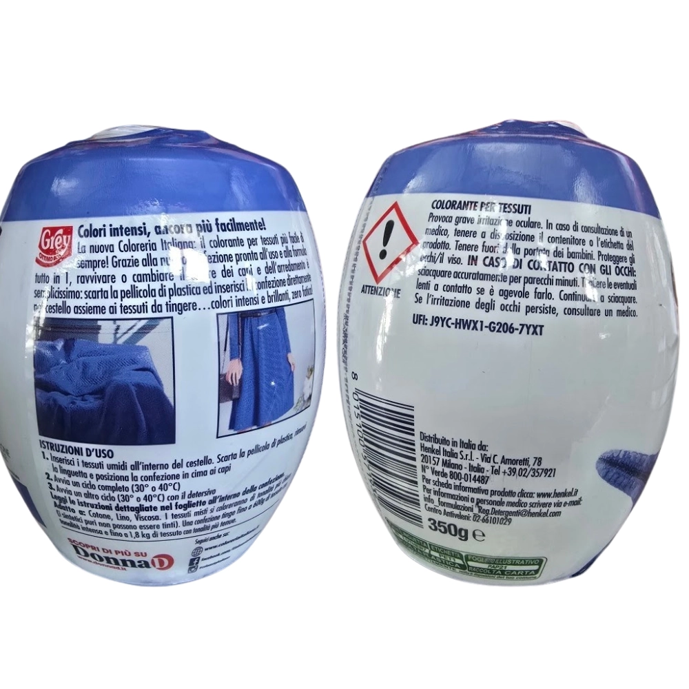 Coloreria Italiana colorant textile Blu Mare 350 g
