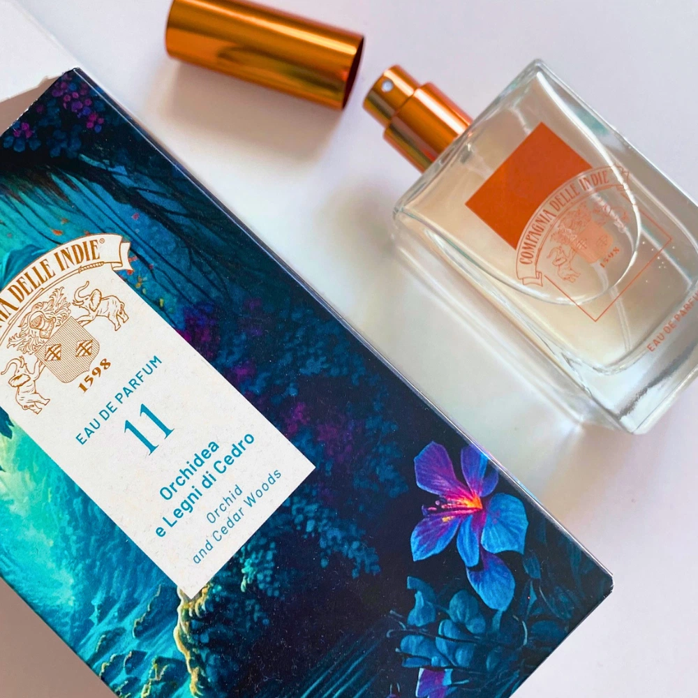 Compagnia Delle Indie 1598 Eau de Parfum 11 Orchidea e Legni di Cedro, 75 ml - imagine 3