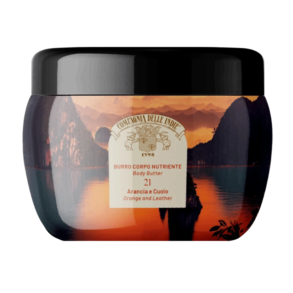 Compagnia delle Indie unt de corp nutritiv 21 Orange/ Leather, 250 ml