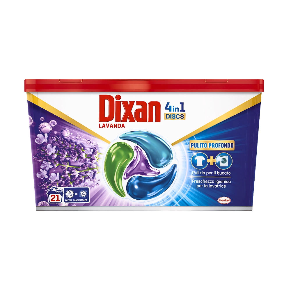 Dixan detergent capsule Lavanda 21 spălări