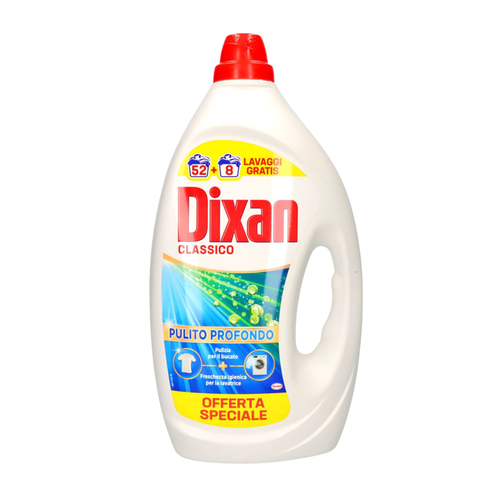 Dixan Classico detergent lichid universal 60 spălări, 2700 ml