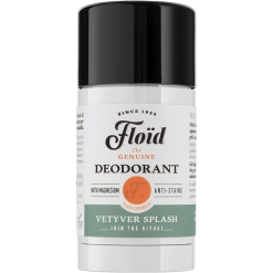 Floïd deodorant stick The Genuine Vetyver Splash cu magneziu, anti-pete, 75 ml