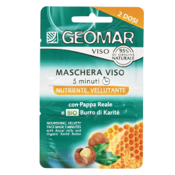 Geomar mască nutritivă pentru față Nutriente Vellutante, 2 x 7.5 ml