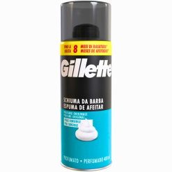 Gillette spuma de ras piele sensibila parfum original 400 ml