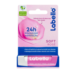 Labello Soft Rose balsam buze 4.8 g