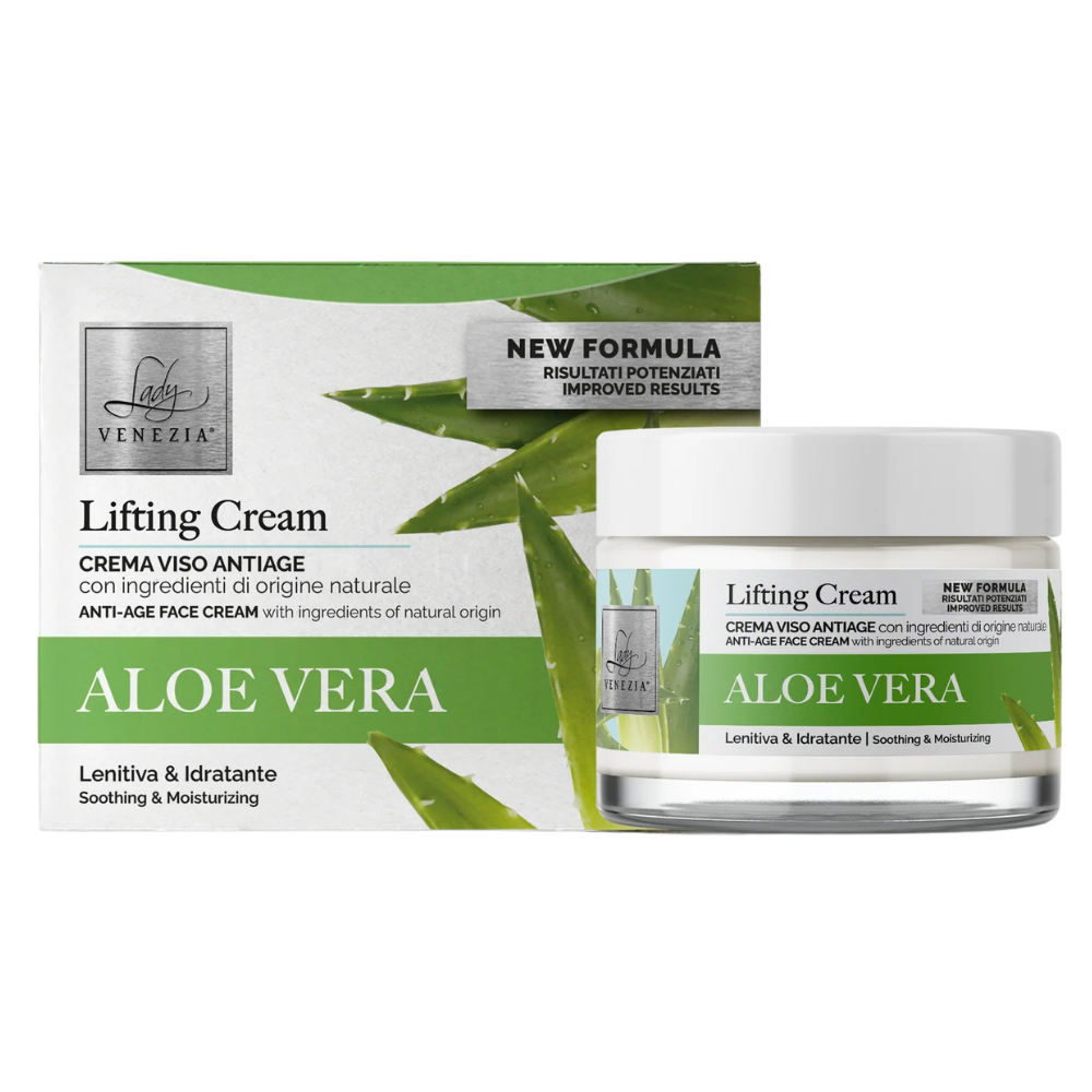 Lady Venezia cremă facială anti-age Aloe Vera, 50 ml