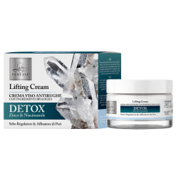 Lady Venezia cremă facială anti-rid Detox cu zinc PCA și niacinamidă, 50 ml