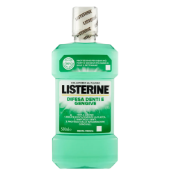 Listerine apă de gură pentru protecția dinților și gingiilor cu mentă proaspătă, 500 ml