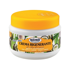 Mil Mil Professional cremă regenerantă cu ulei de cocos pentru păr mediu și lung, 500 ml