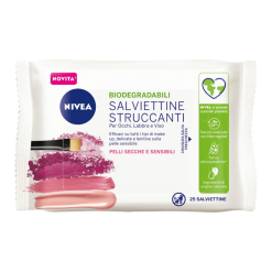 Nivea șervețele demachiante biodegradabile, 25 buc