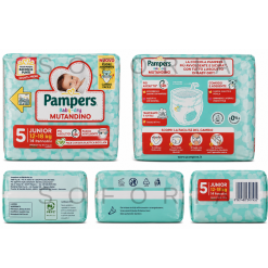 Alternative view of Pampers Baby-Dry Mutandino chilotei scutec Junior 12-18 kg 14 buc