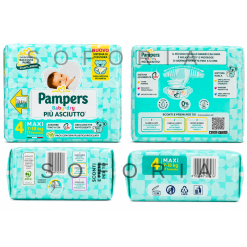 Alternative view of Pampers Baby-Dry scutece copii Maxi 7-18 kg 17 buc