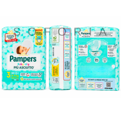 Alternative view of Pampers Baby-Dry scutece copii Midi 4-9 kg 20 buc