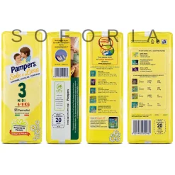 Pampers Sole e Luna scutece copii Midi 4-9 kg 20 buc