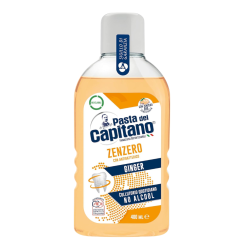 Pasta del Capitano apă de gură antibacteriană Ghimbir fără alcool, 400 ml