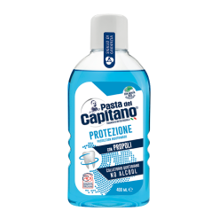 Pasta del Capitano apă de gură Protezione cu Propolis fără alcool, 400 ml