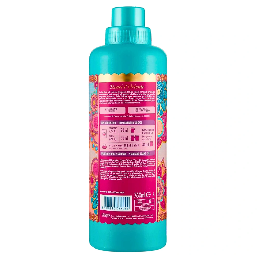 Tesori d'Oriente balsam de rufe Ayurveda 760 ml