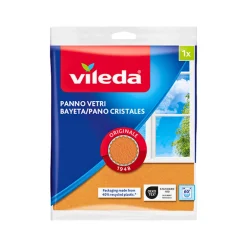 Vileda lavetă pentru geamuri Panno Vetri 39,5 x 36 cm