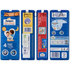 Alternative view of Pampers Sole e Luna scutece copii Maxi 7-18 kg 17 buc