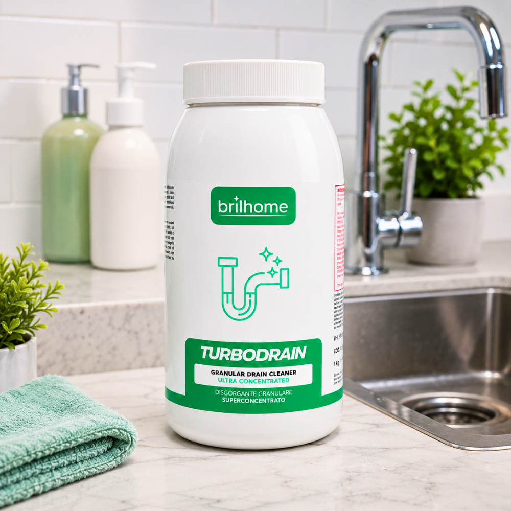 Brilhome Turbodrain desfundant granular superconcentrat 1 kg
