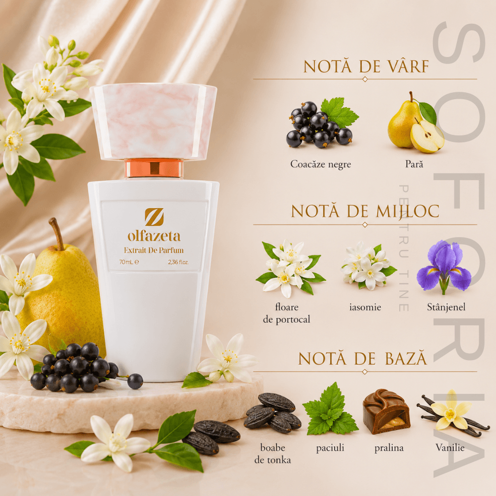 Olfazeta Bonheur Supreme 042W eau de parfum pentru femei 70 ml - imagine 2