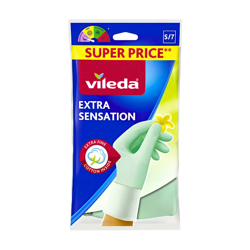 Vileda mănuși Extra Sensation mărimea 7/S, 1 pereche