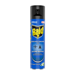 Raid spray insecticid muște și țânțari Plus 400 ml